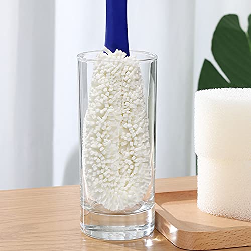 KUWAN Flexible Bottle Cleaning Brush Multi-Function Household Tools Scourer - color: Middle-1pc