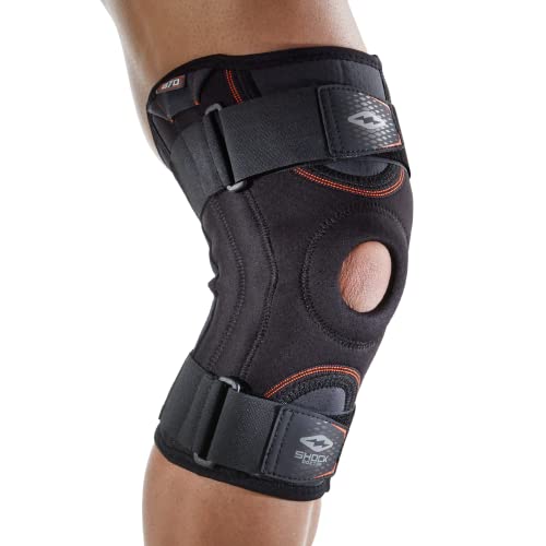 Shock Doctor Knee Brace , Compression Knee Brace for Men & Women, Stability, Patella Instability, Meniscus & Ligament Injuries - size: Small