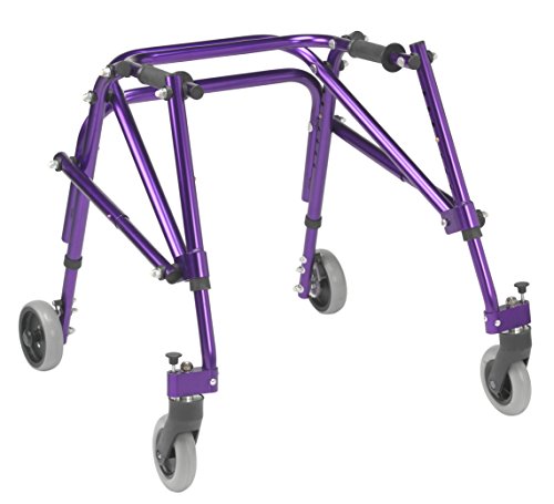 Inspired by Drive KA2200-2GWP Nimbo Posterior Walker, Wizard Purple, Small - color: Wizard Purple, size: Small (Pack of 1)