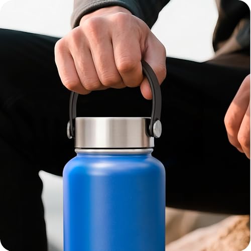 Replacement Lid for Hydro Flask 12 16 18 20 32 40 64 oz Wide Mouth Bottles - color: 2 Pack