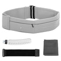 Slim Running Belt for Men and Women, Running Waist Pack - color: Grey-medium