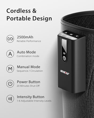CINCOM Cordless Calf Massager for Circulation and Pain Relief - style: No Heat