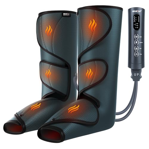 CINCOM Leg Massager with Heat and Air Compression FSA - HSA - style: Warm