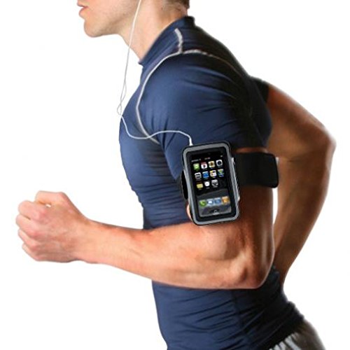 Running Armband Sports Gym Workout Case Cover Band Arm Strap Reflective Compatible with iPod Nano 2nd Gen - iPod Nano 4th Gen - iPod Nano 5th Gen - iPod Touch 5 - iPod Touch 6