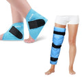 REVIX Ankle Ice Pack Wrap – Reusable Gel Cold Compression for Foot Discomfort, Full Leg Ice Pack Wrap Around Entire Leg
