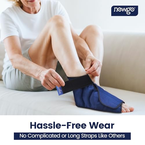 NEWGO Ice Pack for Foot Injuries Recovery, Blue