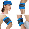 Reusable Ice Gel Pack for Injuries, Soft Cold Pack Ice Wrap Hot Cold Compress Alleviate Inflammation Joint Pain Muscle Soreness, Flexible & Adjustable for Shoulder Elbow Foot Ankle Knee Wrist Leg Neck - color: 9.8" X 4.3" - 1 Ice Pack & Wrap