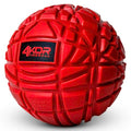4KOR Massage Balls for Trigger Point Therapy - Myofascial Release Ball - Muscle Relief for Back, Neck, Shoulder, Foot Pain - Fitness Massage Balls for Mobility - Deep Tissue Release Ball - style: 4.75in Grippy Roller Ball