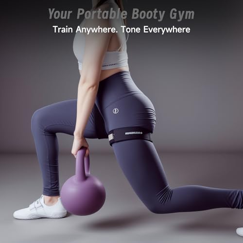 MANUEKLEAR Blood Flow Restriction Bands for Women Butt Lift - color: Gray