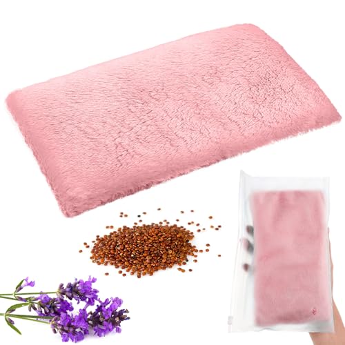 Cozypower Mini Heating Pad Microwavable Hot Cold Pack Reusable,Pink - color: Pink