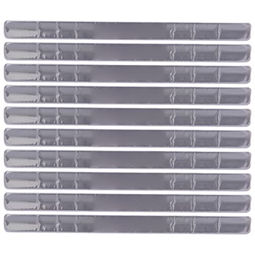 Socobeta Slap Bands, Reflective Arm Band Visible Highly Elastic Dazzling Light for Sports (Silver)