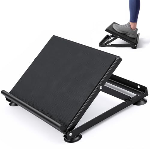 Steel Adjustable Slant Board with Suction Base for Calf Ankle Stretching