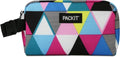 PackIt Freezable Snack Box, Triangle Stripes, Medium (Pack of 12) - color: Triangle Stripes, size: Medium (Pack of 12)