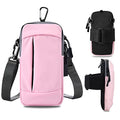 Phone Holder for Running Armband Small Crossbody Bags for Women Kids, iPhone 17 16 16e 15 14 13 12 11 Pro Max Xs Xr X Plus SE Mini Galaxy Ultra Edge S26 S25 S24 S23 Note Purse Sports Arm Band - color: 03-Pink