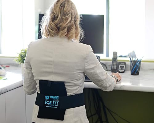 Cold & Hot Therapy System Ice Pack - Ice It! ® MaxCOMFORT™ (Medium Wrap (530)) – from Battle Creek Equipment. Ideal for Pain Relief, Recovery from Physical Activity, and Every Day use. - size: Medium 6x9