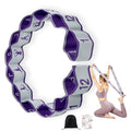 Fabric Exercise Straps, Number Stretch Resistance Bands with 10/12 Loops - color: Blue, size: 12Loops