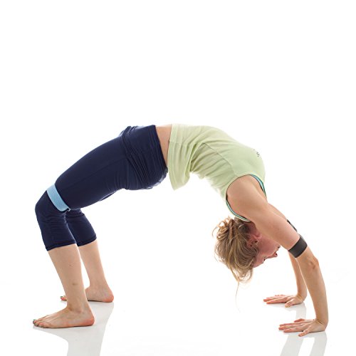 Infinity Yoga Strap for Stretching - Stretch - color: Sunburst, size: Large 19"-23.5"