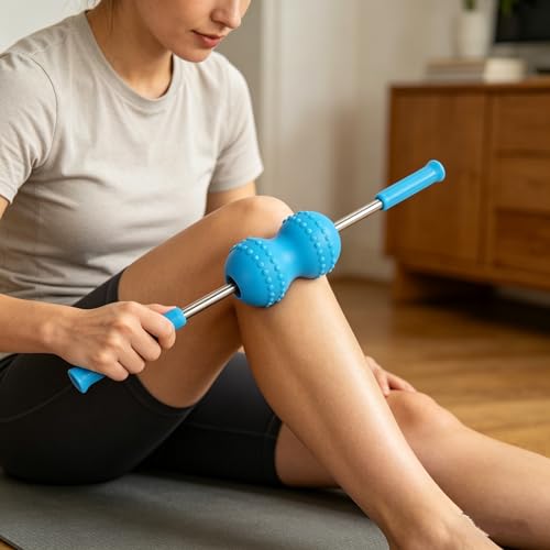 Massage Roller, Portable Multifunctional Body Muscle Yoga Massage Roller Stick Pain Relief Stick for Relief Muscle Soreness