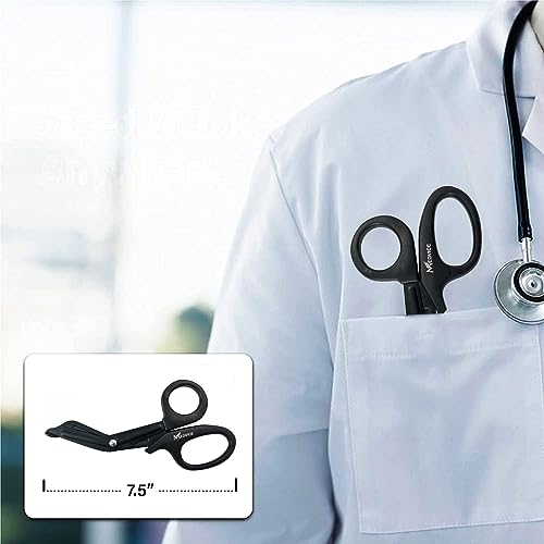 Medvice 2 Pack Medical Scissors, EMT and Trauma Shears - 7.5 inch - size: 2-pack
