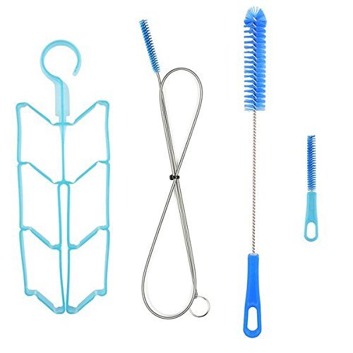 J.CARP Cleaning Kit with ON-Off Switch Bite Valve Tube Nozzle Replacement for Hydration Pack Bladder