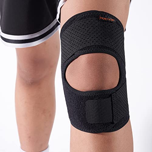 HUETIDE Knee Brace for Women Men Thin Patellar Tendon Support Strap,Medium - size: Medium