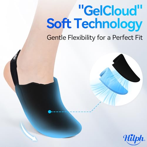 Hilph Foot Toes Ice Pack Wrap for Broken Toes & Bunion Surgery Recovery - style: Black