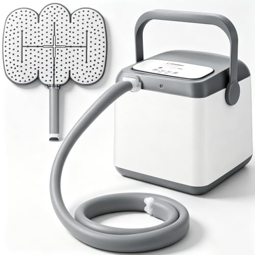NEHOO Cold Therapy Ice Machine with Extra Large Knee/Hip Pad, Pain Relief for Post-Surgery Recovery, Programmable Continuous Ice Circulation for Faster Swelling Reduction