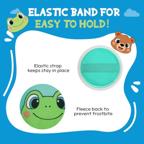 Large Kids Ice Packs for Boo Boos with Strap, 3 Packs Cute Reusable Hot Cold Gel Packs for Kid's Fever,Pain Relief,Wisdom Teeth,First Aid and Neck, Head, Arms, Legs Injuries - style: Frog + Alpaca + Bear