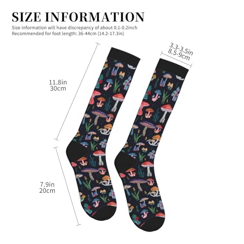 Graduated Compression Socks Knee High For Women Men Athletic - color: 25
