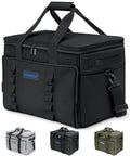 Hulongo Soft Sided Insulated Cooler Bag, 32L - color: black