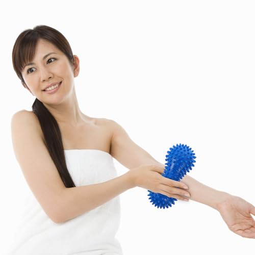 VILLCASE Massage Ball PVC 2 X Massage Balls Black and Blue 5.70 in