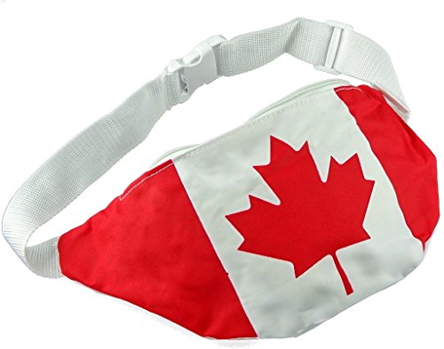 Funny Guy Mugs Canadian Flag Fanny Pack - color: Canadian Flag