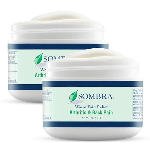 Sombra Warm Pain Relief 4 oz - 2 Pack Arthritis, Back Pain & Pre-Exercise - size: 4 Ounce (Pack of 2)
