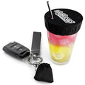 Nightcap Drink Cover Keychain, Portable Anti Drink Spiking Protector, Reusable Cup Shield for Bars, Festivals & Travel, Hidden Safety Cover for Women, Fits Most Cups & Glasses, As Seen on Shark Tank - style: 1 Pack