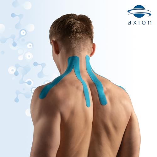 Kinesiology Tape Uncut | 1 Beige Roll of Athletic Sports Tape | 16ft Length and 2'' Width | Waterproof • Skin-Friendly • Elastic | Ideal for Sports | axion - color: Beige