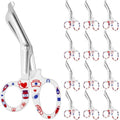 Chumia 12 Pcs Nursing Scissor, Nurse Week Gifts Bulk, 5.7" Blade Tape - style: Nurses' Day Style