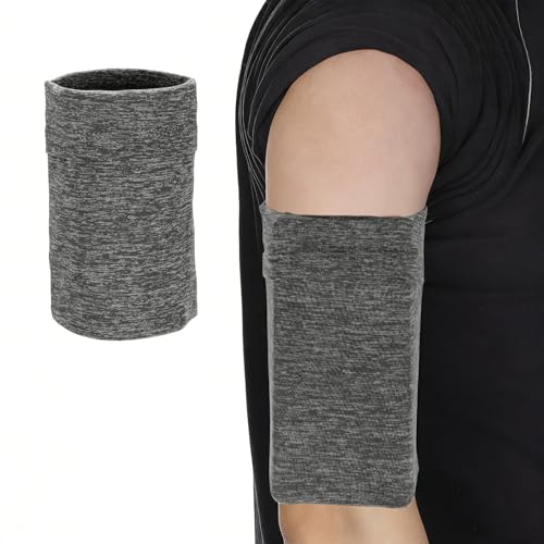 Cell Phone Armband Sleeve, Universal Sports Arm Band Linen Grey - color: Linen Grey