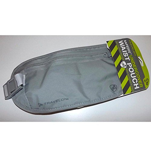 Travelon Rfid Blocking Undergarment Waist Pouch Travel Wallet