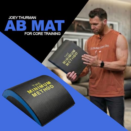 Joey Thurman Workout Bundle | Complete Home Gym Equipment Set | 7-Ring Resistance Bands, Mini Loop Bands and Ab Mat | Full Body Fitness Training System for Core, Glutes, Arms and Legs