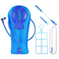 Unigear Hydration Bladder Water Reservoir 1.5L-3L for Hiking Backpack - color: Blue with Cleaning kit, size: 102 Ounces