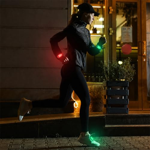 Copkim 30/60/100 Pcs LED Running Light Bulk - color: Red, Green