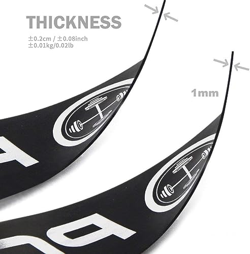 POWER GUIDANCE Muscle Floss Bands - Compression Bands - Mobility & Recovery Bands - for Improving Movement, Increasing Circulation & Reducing Soreness - color: Black Medium Resistance (2)