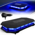 ASPL 16.5 Inch Roof Top Beacon Warning Strobe Light for Trucks Blue - color: Blue