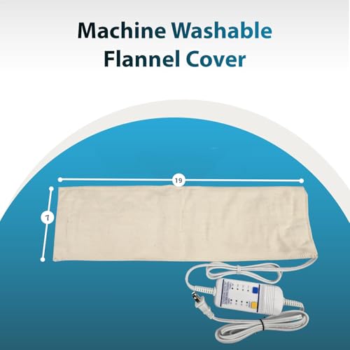 Thermotech Moist Heating Pad, Digital Timer, Mini 19 x 7 in - size: Mini 2nd Gen - 19" by 7"