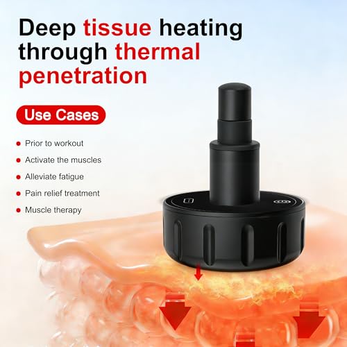 LEERCON Heating Head for Small Massage Gun - color: H1-black