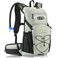 N NEVO RHINO Hydration Backpack, 18L Hiking Backpack with 3L Water Bladder - color: Seaweed Green