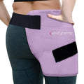 Comfytemp Hip Ice Pack Wrap for Sciatica Pain Relief, Purple (L/XL/2XL) - color: Light Purple, size: Large/X-Large/2X-Large
