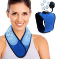 Hilph Refillable Neck Ice Pack, Wearable Neck Ice Bag, 2 Hours Long Lasting Medium
