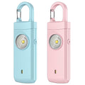 Rechargeable Personal Alarm for Women - 2 Pack Christmas Birthday Gifts for Women, Daughter, College Student, Teen Girl, Night Workers, Elders, Kids, Siren Alarm, USB Charging, Aqua&Pink - color: Aqua&Pink