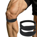 2 Pcs Patella Tendon Knee Straps Flex Patellar Tendon Knee Support Brace Patellas Stability Support Strap Patella Stabilizer for Women Men Basketball Soccer Tennis Running Hiking Cycling Protect